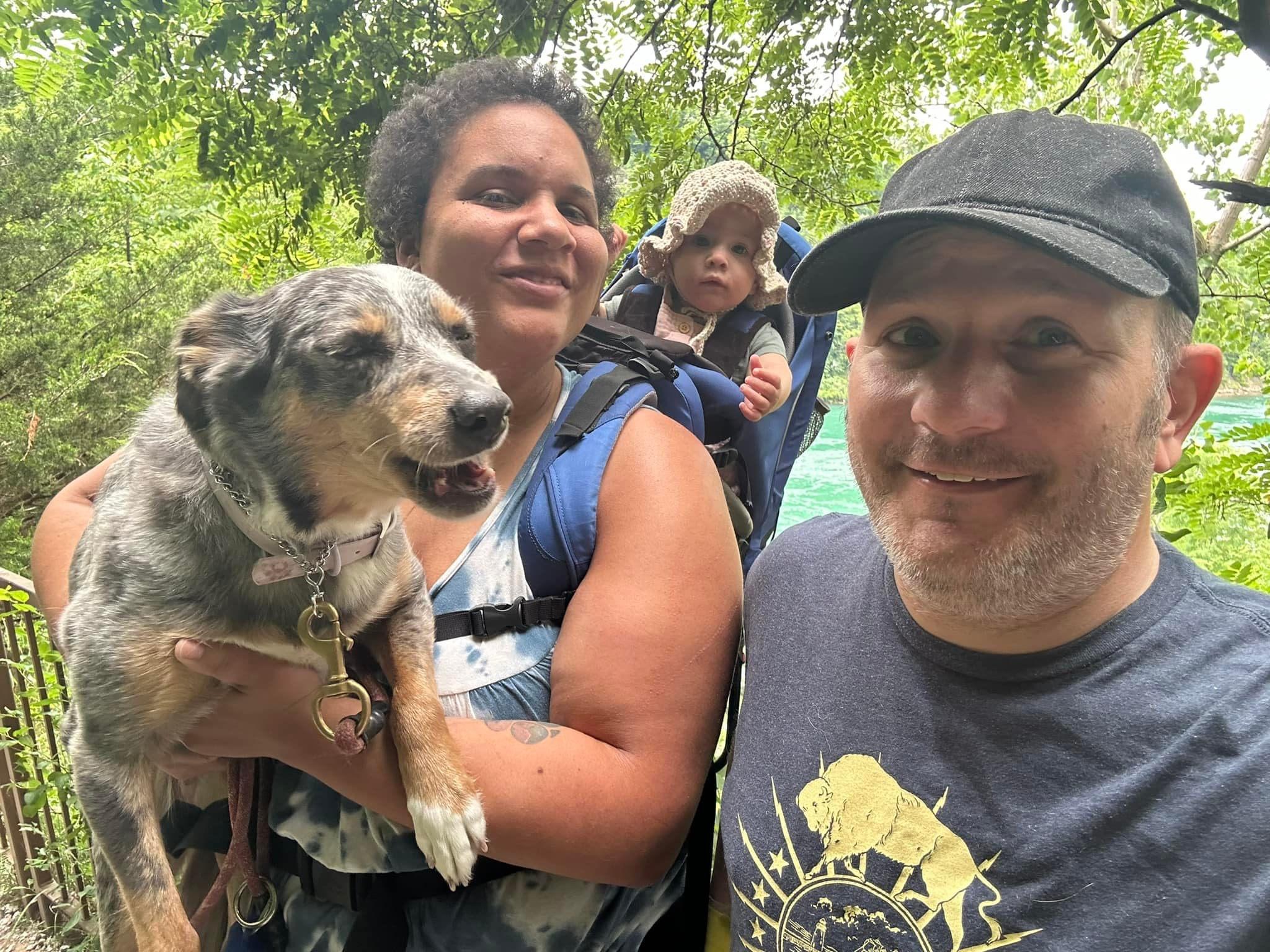 You almost lost your hat in Lewiston, and you had your teeth brushed for the first time