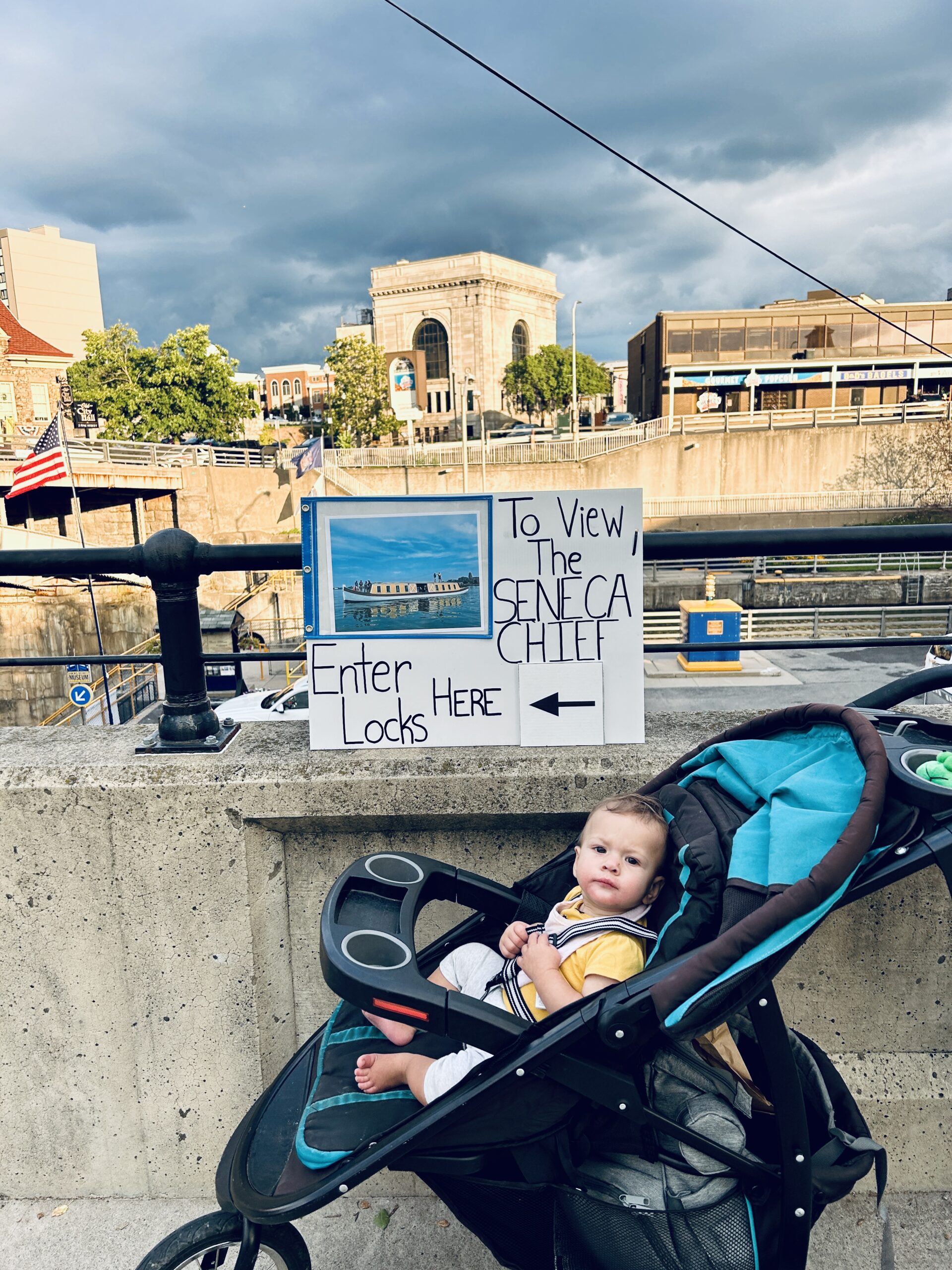 You toured the Seneca Chief canal boat replica